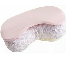 BornFree Bliss Pink Nursing Pillow Cover 100% Soft Premium Cotton Leaf 2... - $19.13