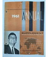 The World Book Encyclopedia 1961 Annual Supplement Paperback w Census Re... - $15.99