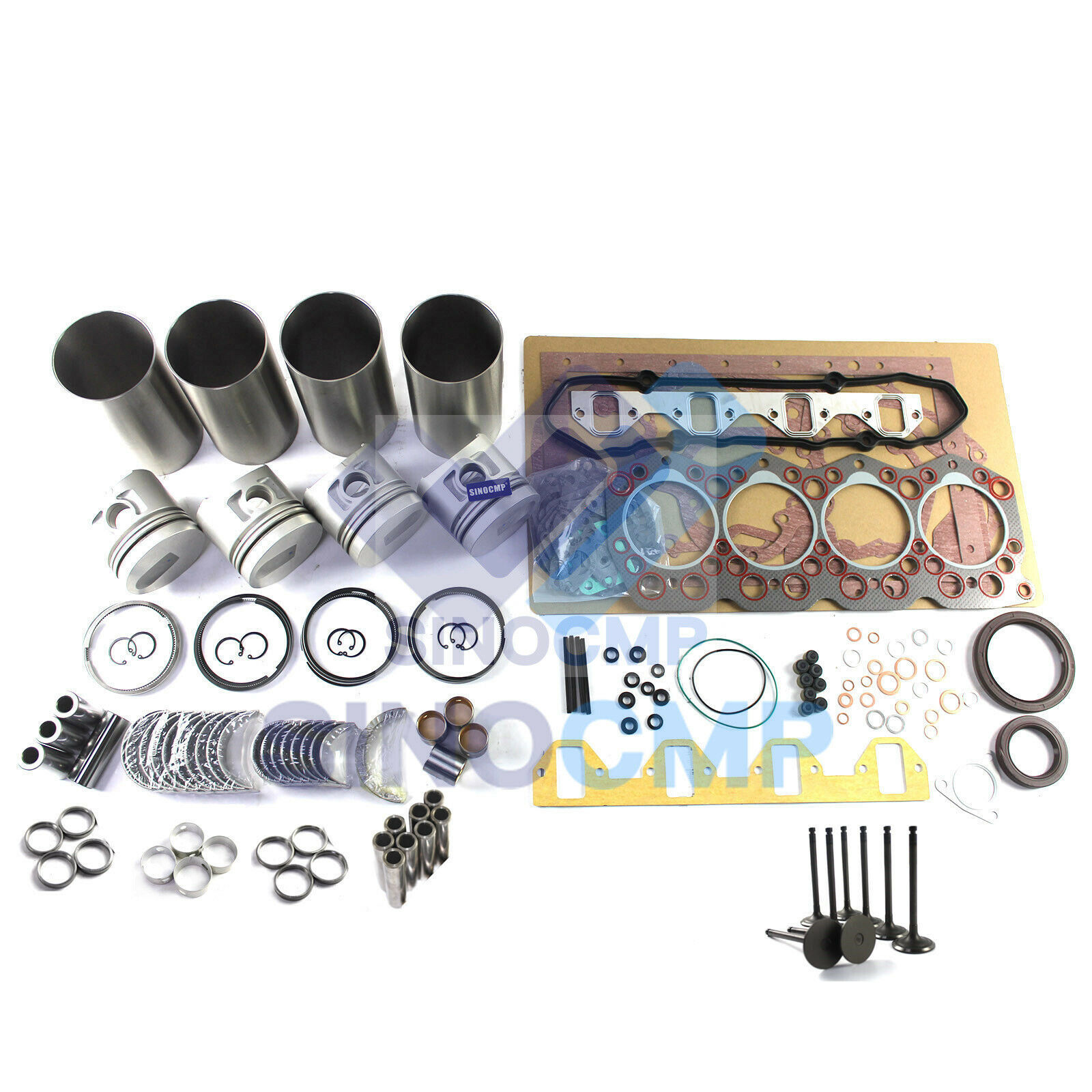 V1902 Engine Rebuild Kit For Kubota New Holland L555 SkidSteer Loader