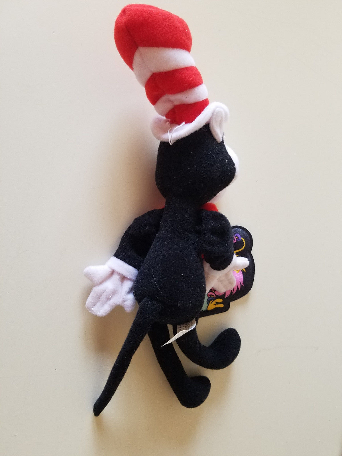 Dr. Seuss The Cat in the Hat Finger Puppet 1997 Mattel 11" Tall