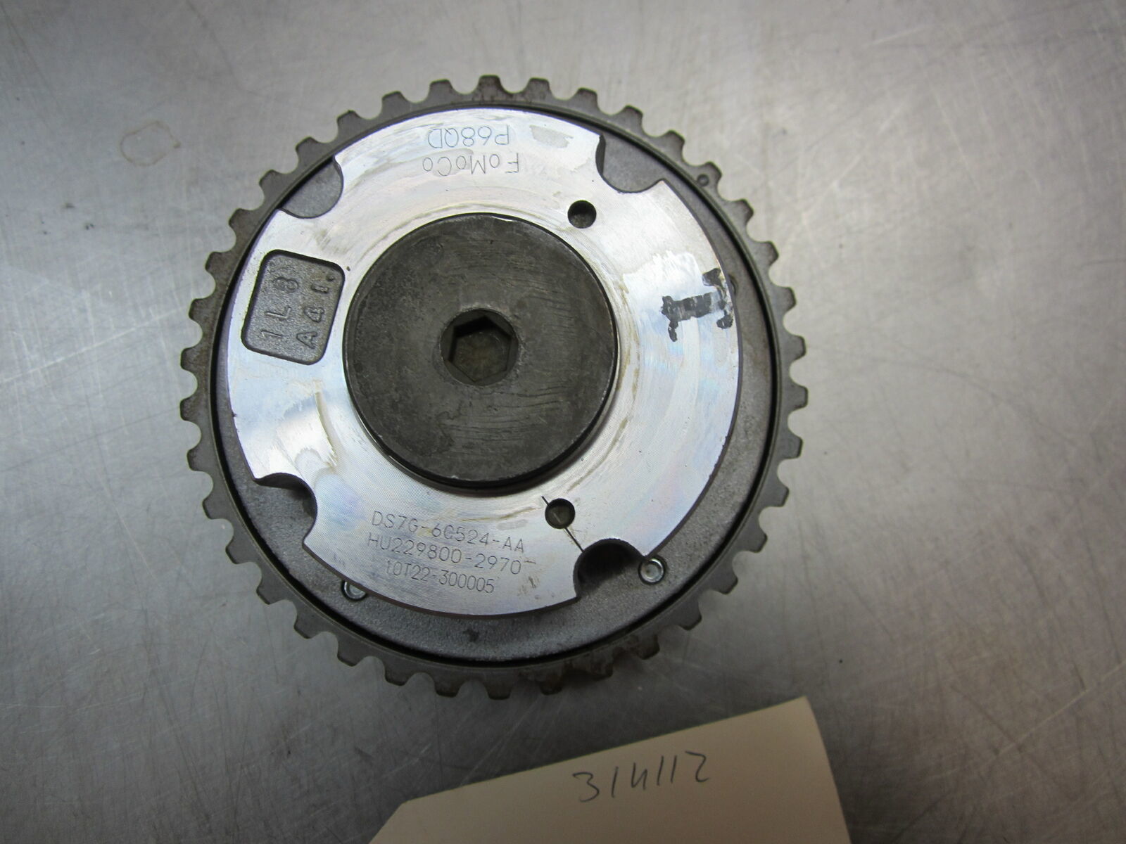 31U112 Intake Camshaft Timing Gear 2017 Ford Escape 1.5 DS7G6C524AA