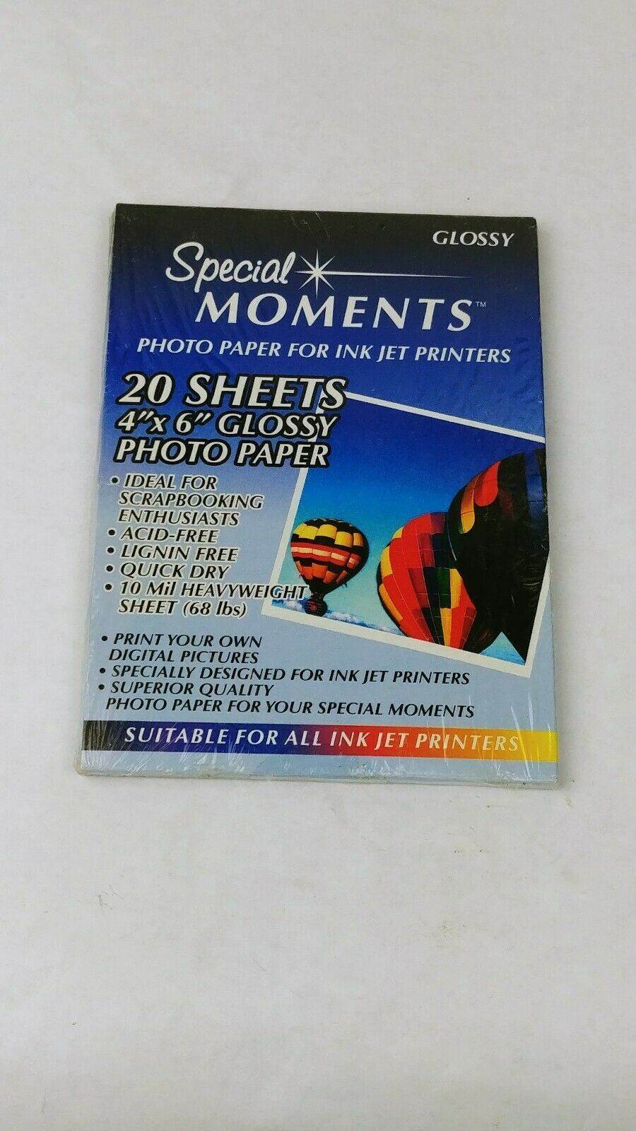 Photo paper for ink jet printers 20 4x6 and 50 similar items