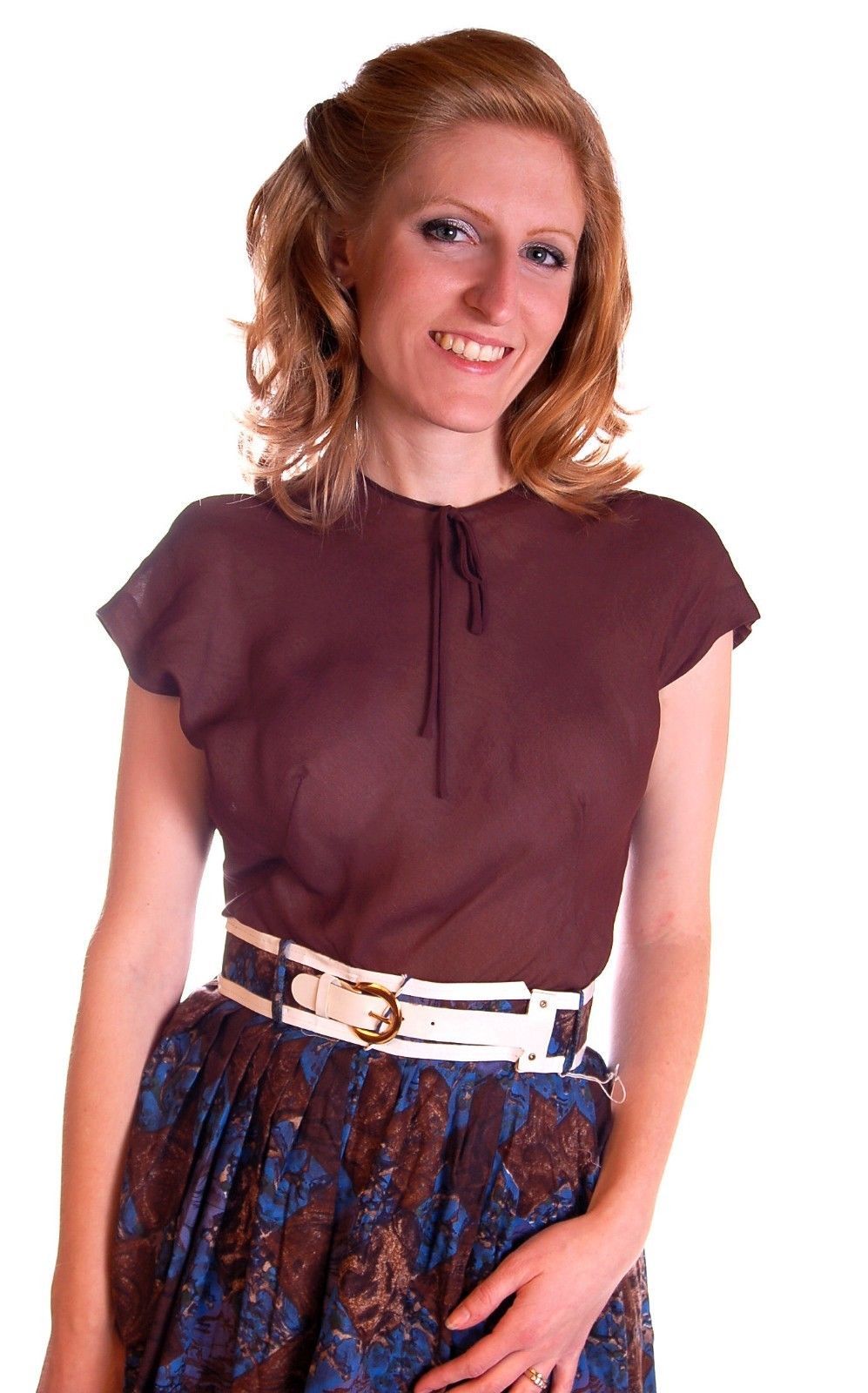 brown blouse uk