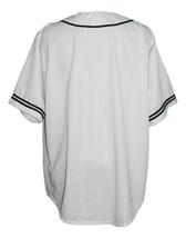 Malcolm X Baseball Jersey Button Down White Any Size image 2