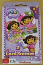Dora the Explorer 2 Card Games - Crazy Eights/Go Fish - New - $5.99