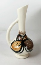 Hand Painted Hawaii Vase Pitcher Vintage Display Piece Made in Hawaii 6-1/2" - $24.74
