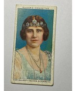 CIGARETTE CARD - PLAYER&#39;S CEREMONIAL DRESS #02 HER MAJESTY QUEEN ELIZABE... - $4.61