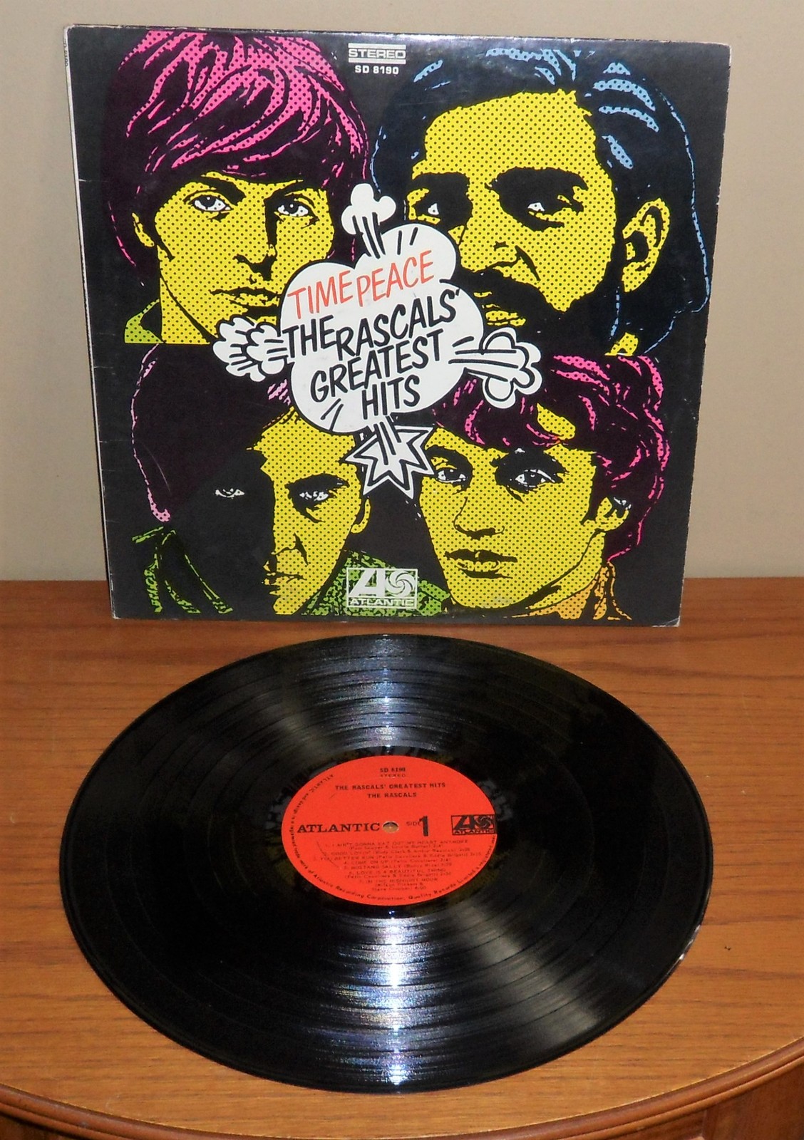 Primary image for The RASCALS Time Peace The Rascals' Greatest Hits 1968 Vinyl RECORD 