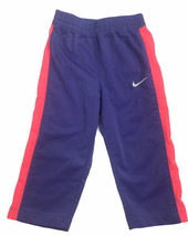 Adidas Track Pants Pink &amp; Purple  Athletic Toddler girls Sz 12M Active Wear - $10.09