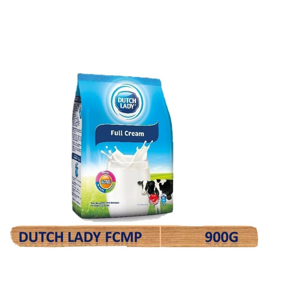 5 X 900gm Dutch Lady Full Cream Milk Powder Pack Longlife Dairy