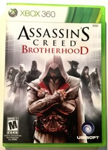 Assassins Creed Brotherhood XBOX 360 Ubisoft Video Game Disk w Case Work... - $7.64