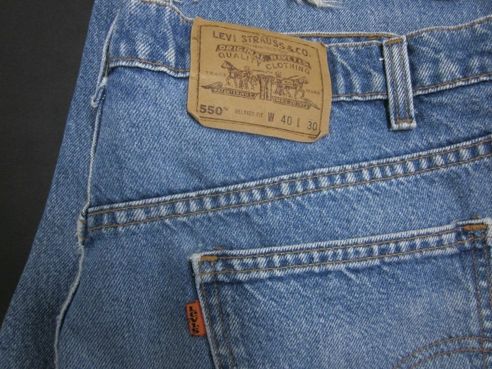 levis orange tab 550