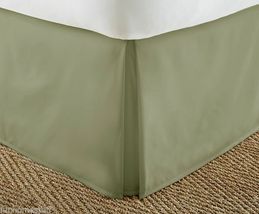 PREMIUM BED SKIRT PLEATED SUPER SOFT SOLID 14" DROP DUST RUFFLE QUEEN or KING image 8