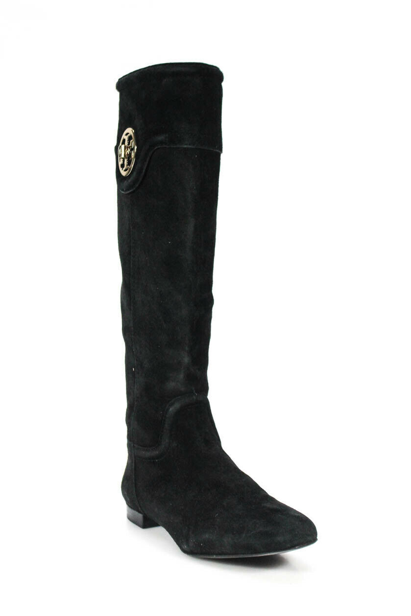 Tory Burch Selma Softy Suede Riding Logo and 14 similar items