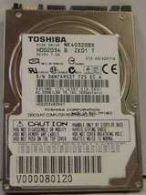 New 40GB Sata MK4032GSX 2.5" 9.5MM Drive Toshiba HDD2D34 Free Usa Shipping - $34.25