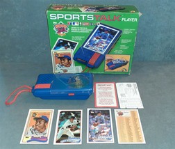 1989 Topps Baseball Sports Talk Player [Complete w/ Box] WORKS! - $25.00