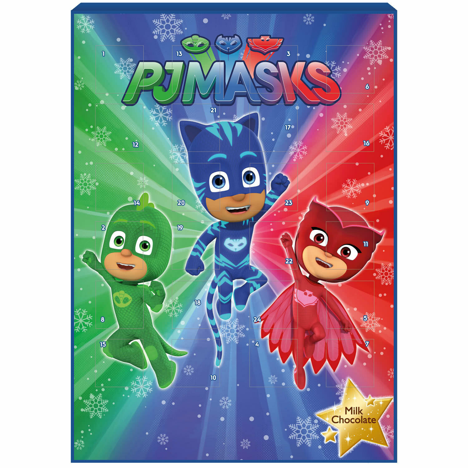 PJ Masks Chocolate ADVENT Calendar Christmas countdown FREE SHIPPING