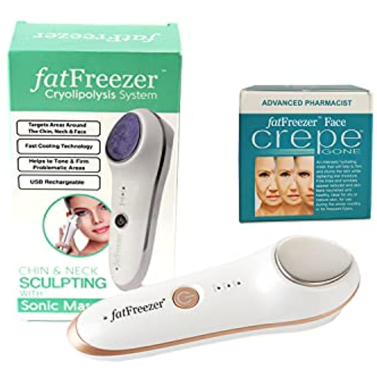 Fat Freezer Chin & Neck Sculpting System, 3 Mode Facial Toning and Shaping Syste Other