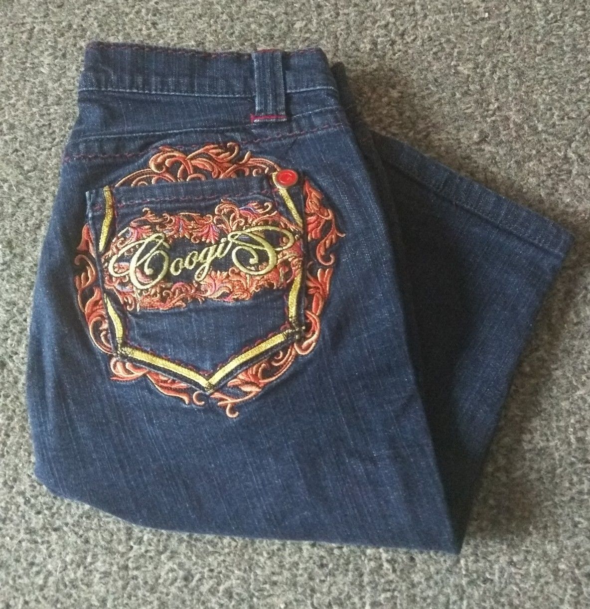 COOGI Womens Jeans Juniors Size 7/8 