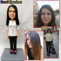 Turui Figurines ooak Custom polymer clay Figurine doll gift to girlfrien... - $78.00