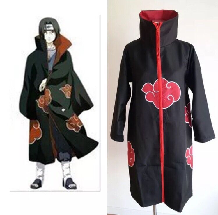 Naruto Akatsuki Itachi Uchiha Cosplay Costume Cloak Xxl Size Us Seller Costumes Apparel 