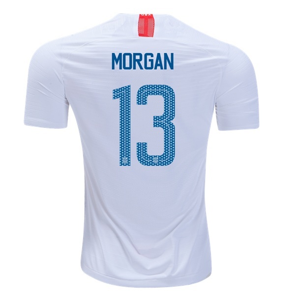 Youth Alex Morgan USA 2018/19 Soccer Kids Replica Jersey & Shorts - White - Soccer-Other