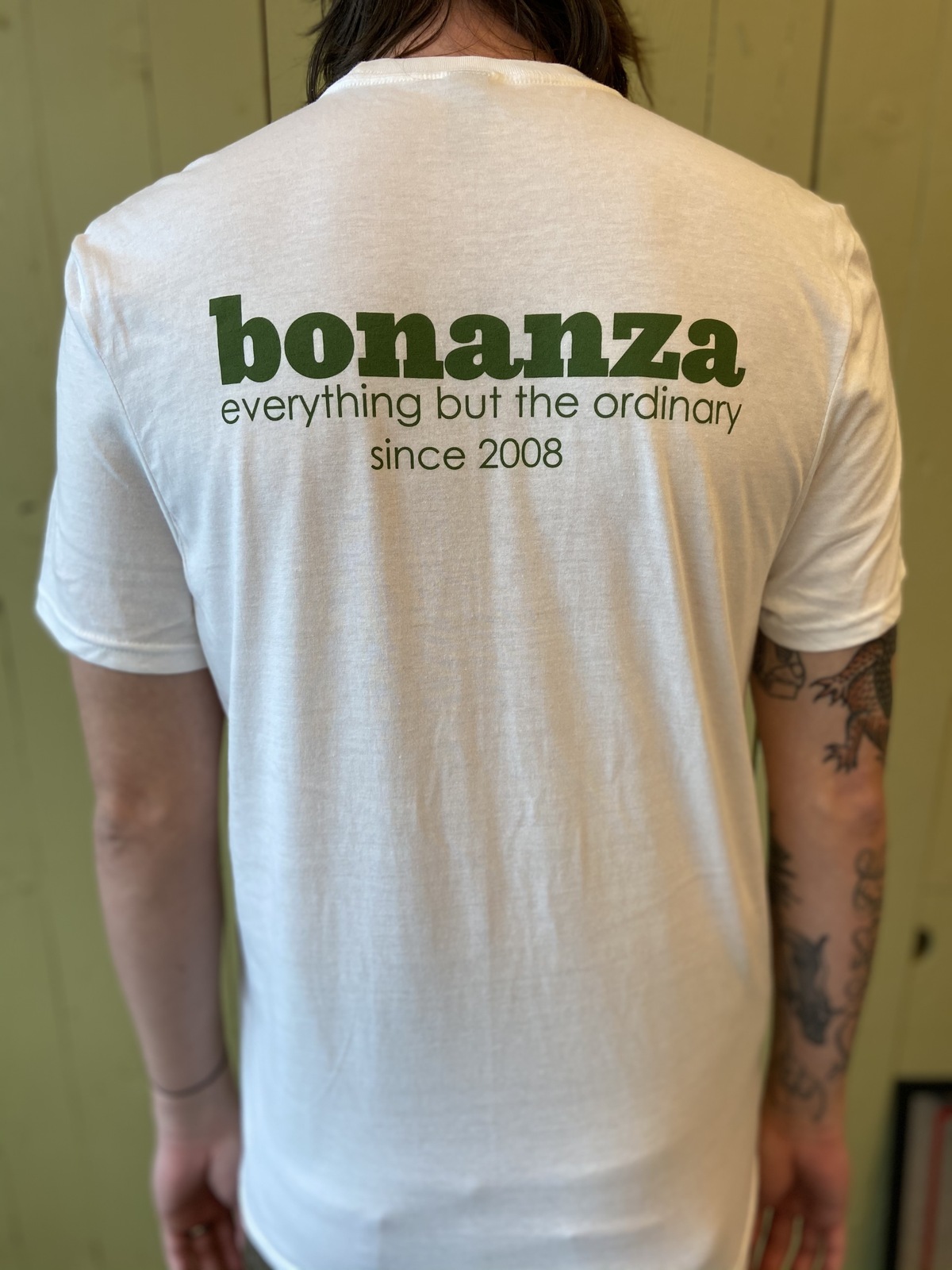 Classic BONZ "Everything But the Ordinary" Tshirt (White) Shirts