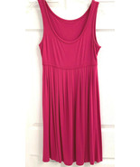 BCBG MAX AZRIA Sz S Pink Knit Empire Waist Sundress Dress Women&#39;s - $8.90
