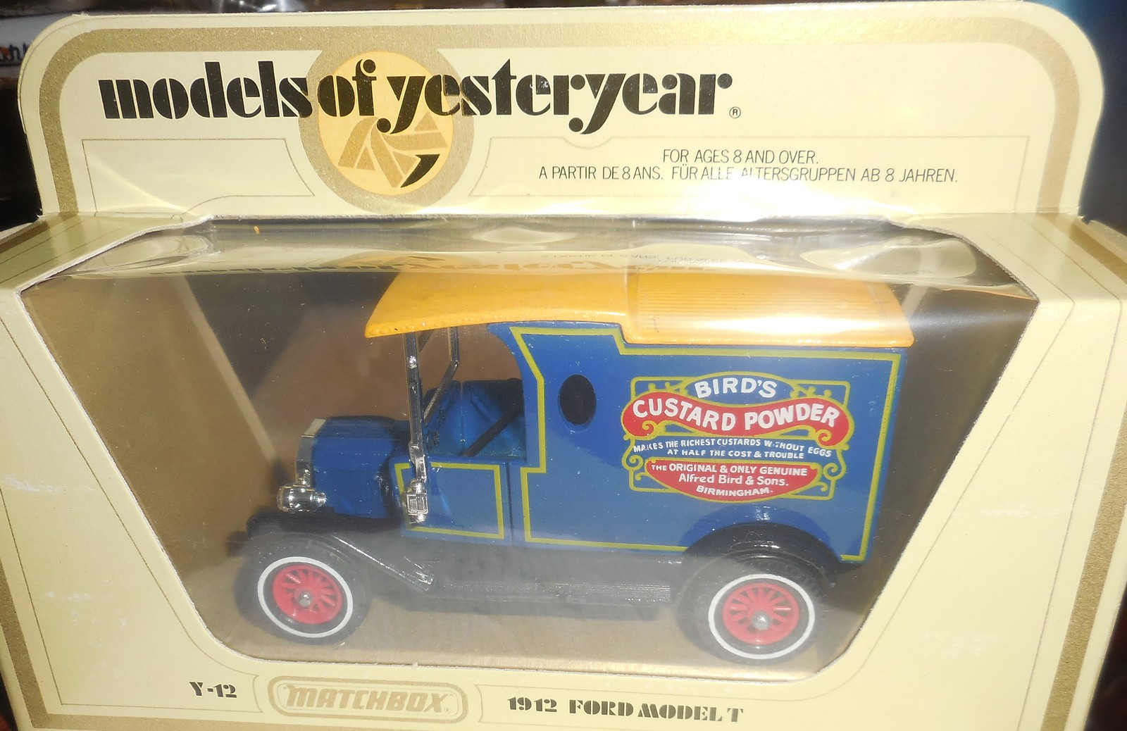 1979 Matchbox 1912 Model T Ford  1/35 Scale Mint In Box
