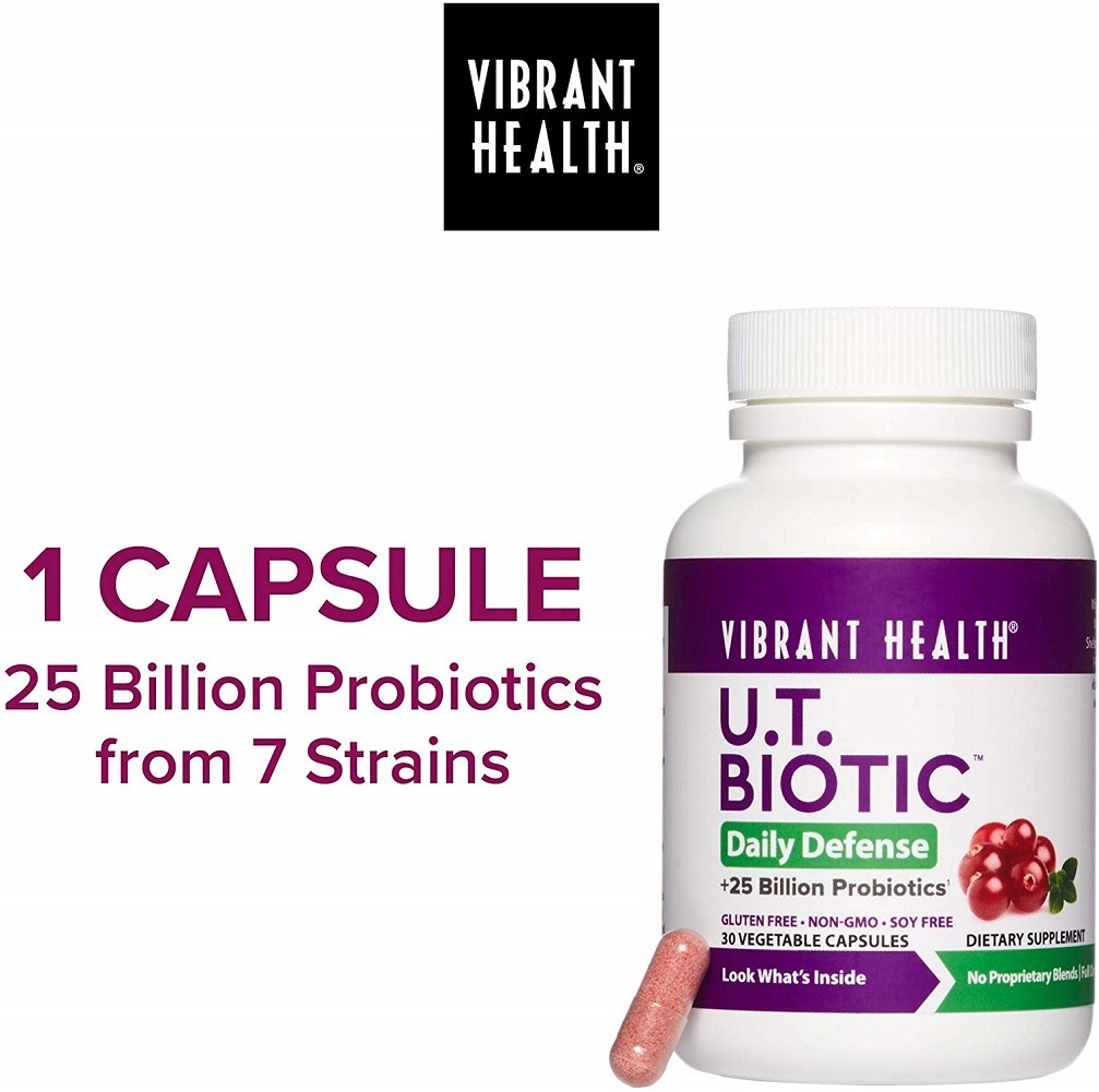 Vibrant Health U.T. Biotic, Daily Support for Healthy Urogenital