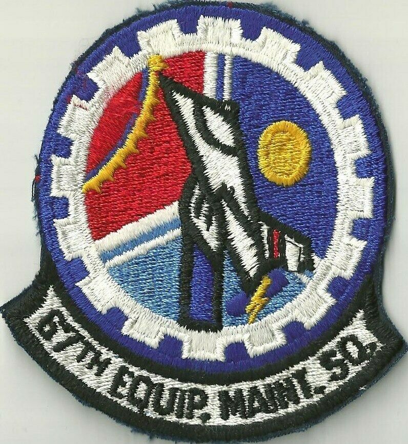 USAF 67th EQUIPMENT MAINTENANCE SQUADRON PATCH - Special Experiences