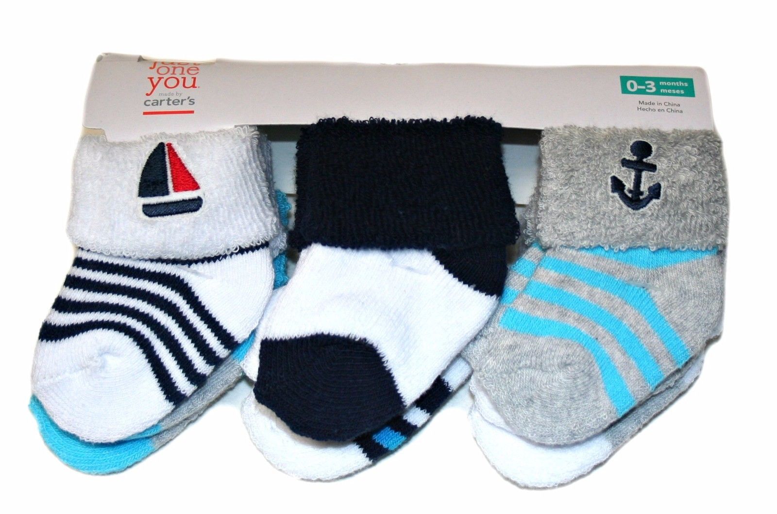 carters boys socks