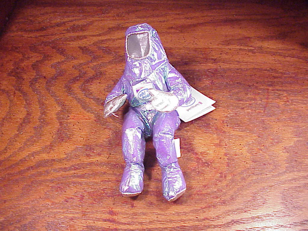 intel bunny suit doll