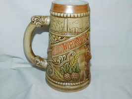 1980 Budweiser Chicago Skyline Stein 7 1/2 Inches Tall - $15.99