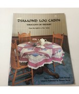 Diamond Log Cabin Quilt Book Quilt in a Day Tablecloth Tree Skirt Frieda... - $19.34