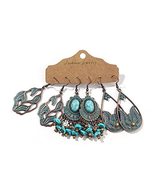 Bundles of Vintage Ethnic Boho Earrings for Women Female 2021 Trendy Dro... - $25.00
