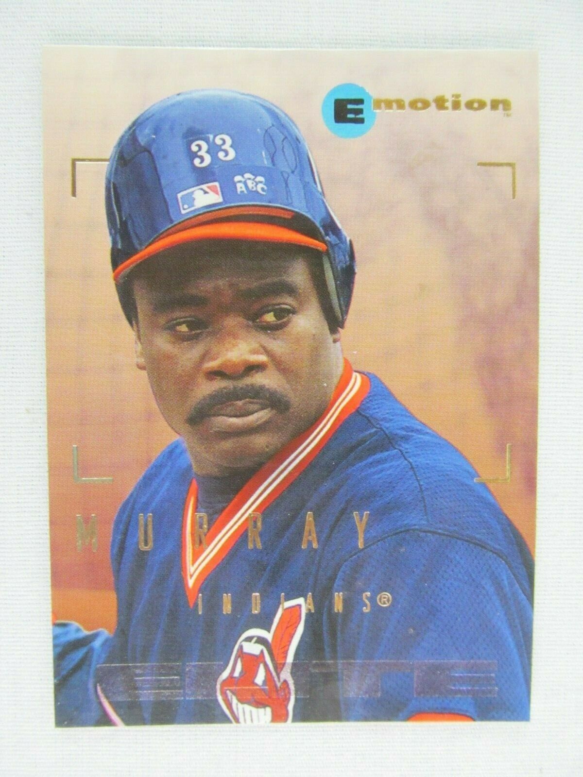 Eddie Murray Cleveland Indians 1995 Fleer Baseball Card 36 Baseball Cards