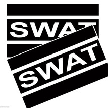 SWAT POLICE TOOLBOX HELMET BUMPER PACK OF 4 STICKER DECAL USA MADE - $22.55
