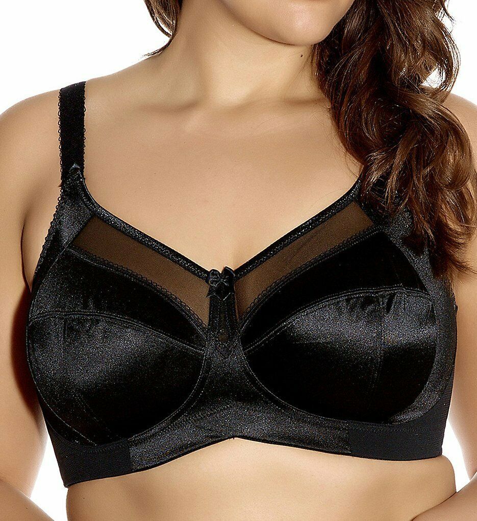 Goddess Black Keira Soft Cup Bra Us H Bras Bra Sets