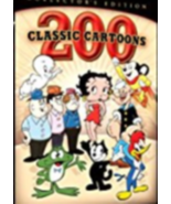 200 Classic Cartoons - Collector&#39;s Edition Dvd - $12.99