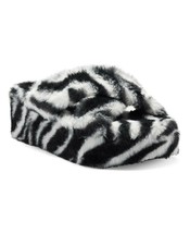 Jessica Simpson Women's Talulla Casual Cozy Slip On Slippers Animal Print B4HP - $24.95