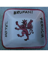 Hotel Brufani ashtray Perugia - $25.00