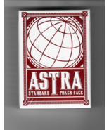 Deck of Astra Standard Poker Jumbo Face Red or Blue Playing Cards New Se... - $9.89