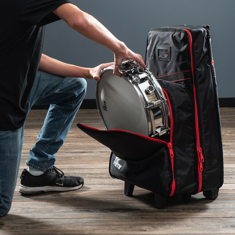 Vic Firth Travel Virtuoso Snare Drum & Bells Performer Kit with Bag