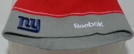 Reebok Team Apparel NFL Licensed New York Giants Red Gray Winter Cap image 5