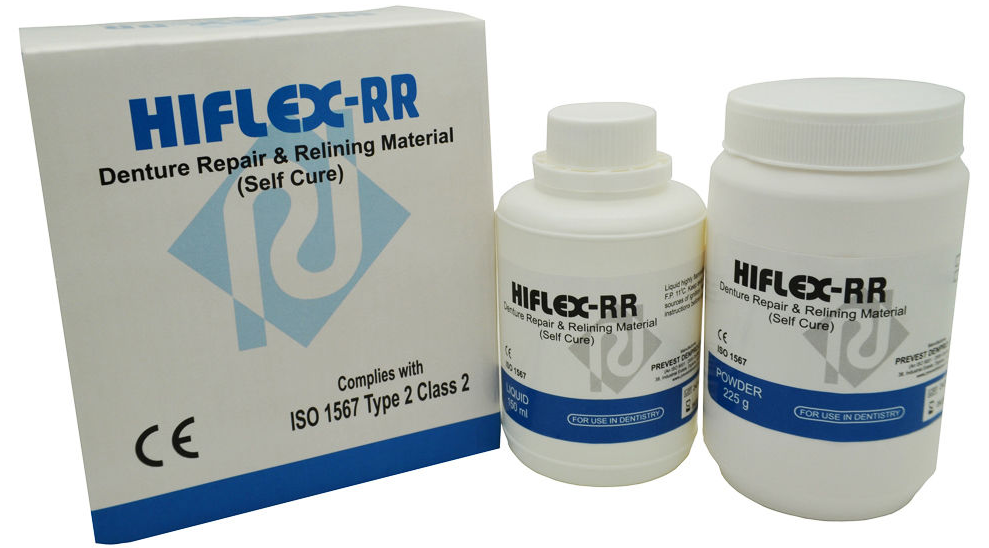 Curing Denture Repair New DIY Kit Self Cure Acrylic Resin Fast Simple