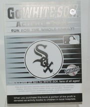 National Design MLB Go White Sox Activity Book Paperback 48 Pages image 1
