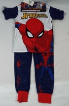 Marvel Spiderman 2 Coordinating Cotton Pajama Set - 2 Shirts 1 Short 1 P... - $16.99