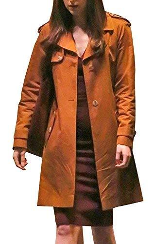 Dakota Johnson Fifty Shades Darker Anastasia Steele Tan Brown Women Cotton Coat