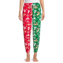 Rudolph the Red Nosed Reindeer Women&#39;s Sleep Velour Jogger Size XL (16-18) - $22.76